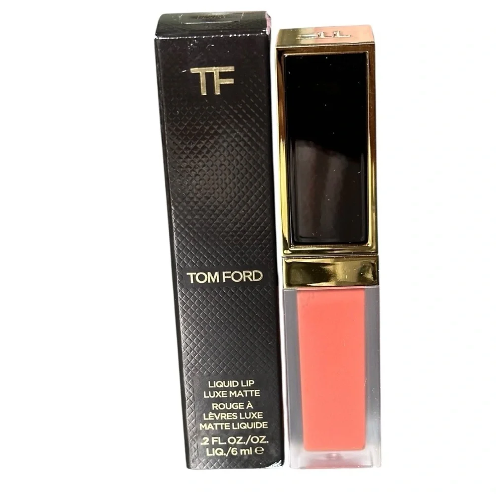 Tom Ford Liquid Lip Luxe Matte #131 Burnt Peach NWOT Cinnamon Brick